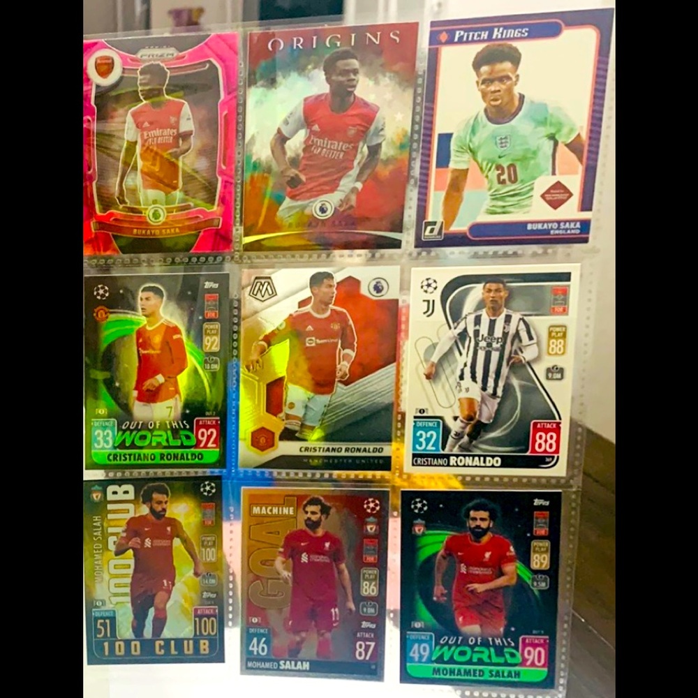Soccer trading cards lot🔥🔥